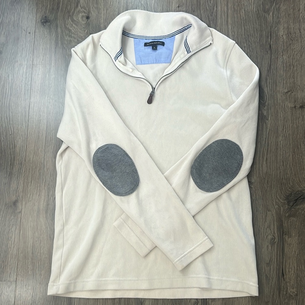 Banana Republic Men’s 1/4 Zip Sweater
